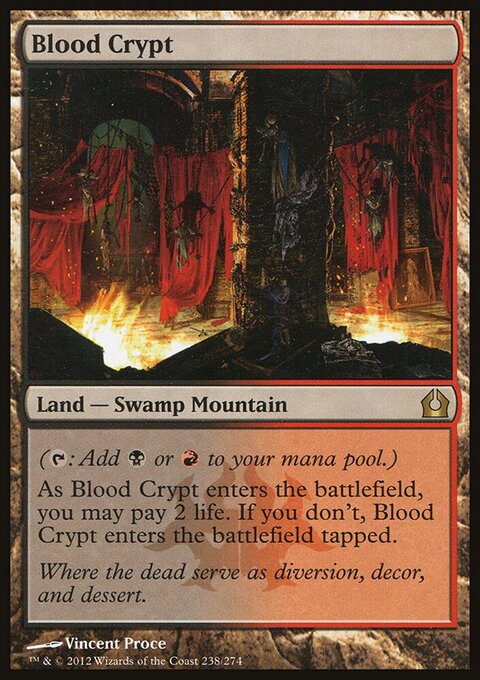 Blood Crypt - Return to Ravnica #238 - Front