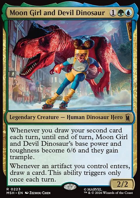 Moon Girl and Devil Dinosaur - Marvel Super Heroes #223 - Front