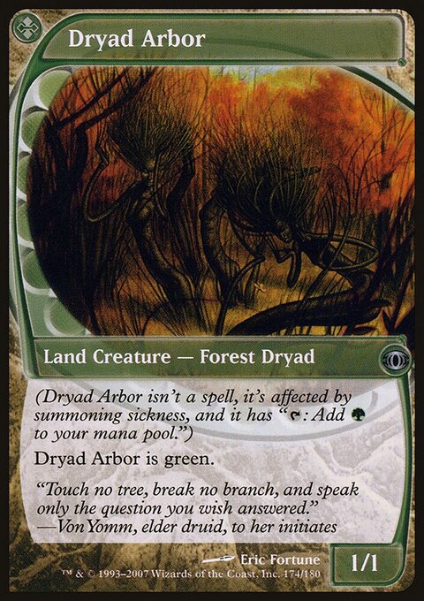 Dryad Arbor - Future Sight #174 - Front