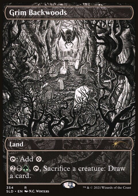 Grim Backwoods - Secret Lair Drop #354 - Front