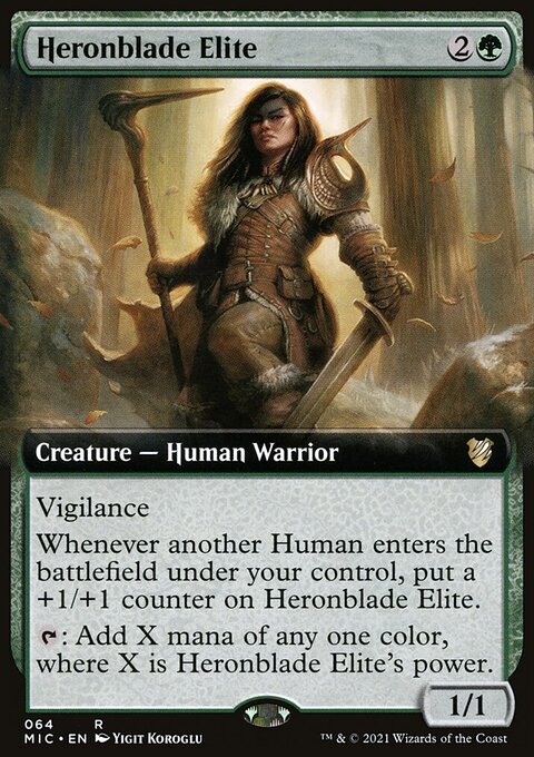 Heronblade Elite - Midnight Hunt Commander #64 - Front