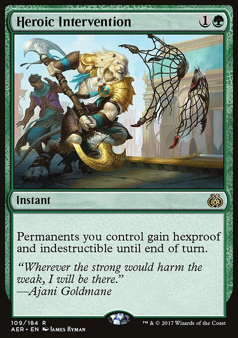 Heroic Intervention - Aether Revolt #109 - Front
