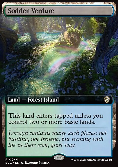 Sodden Verdure - Lorwyn Eclipsed Commander #44 - Front