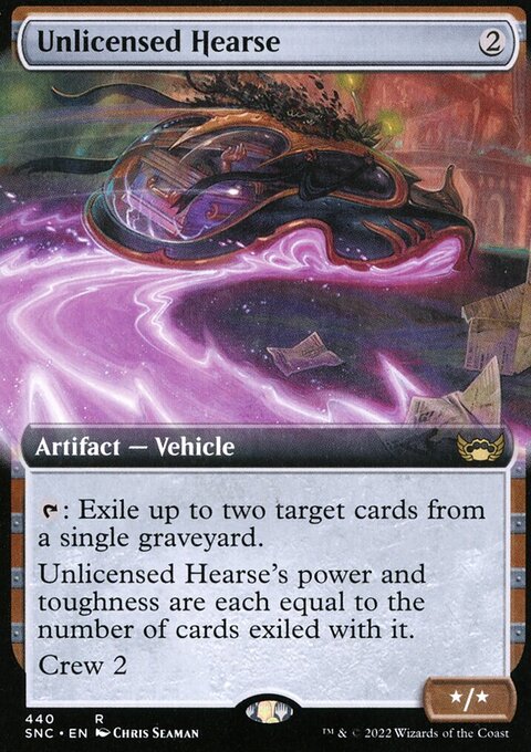 Unlicensed Hearse - Streets of New Capenna #440 - Front