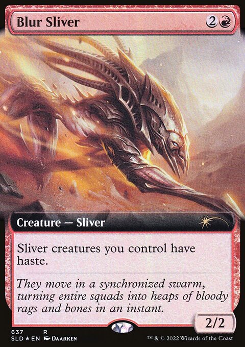 Blur Sliver - Secret Lair Drop #637 - Front