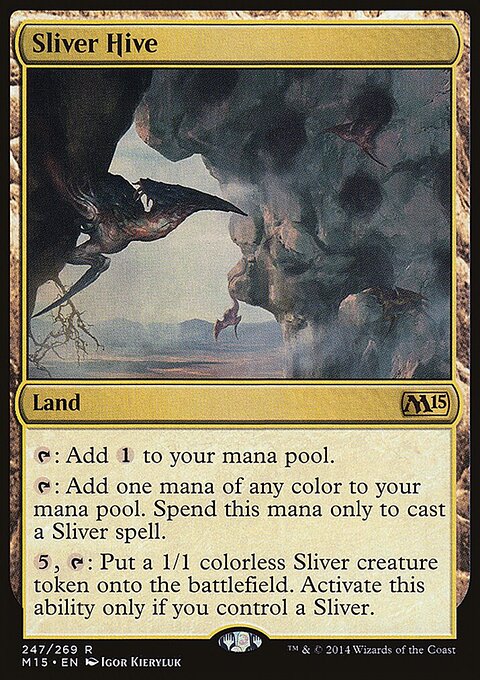 Sliver Hive - Magic 2015 #247 - Front