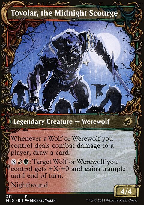 Tovolar, Dire Overlord - Innistrad: Midnight Hunt #311 - Back