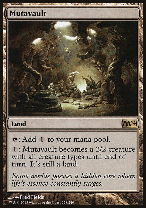 Mutavault - Magic 2014 #228 - Front
