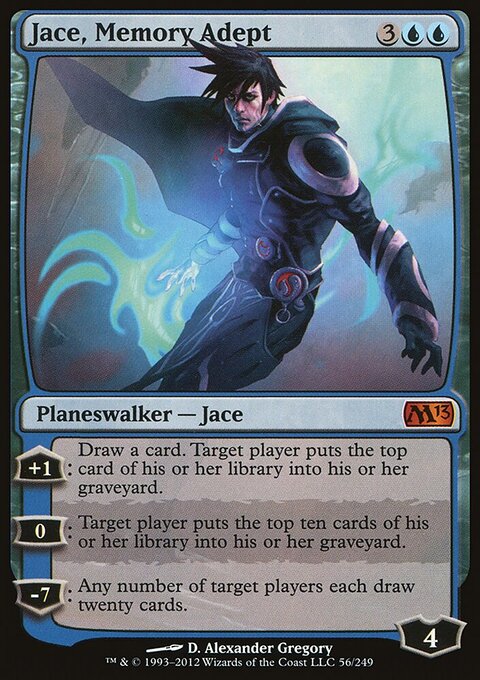 Jace, Memory Adept - Magic 2013 #56 - Front