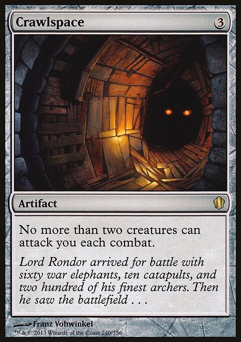 Crawlspace - Commander 2013 #240 - Front