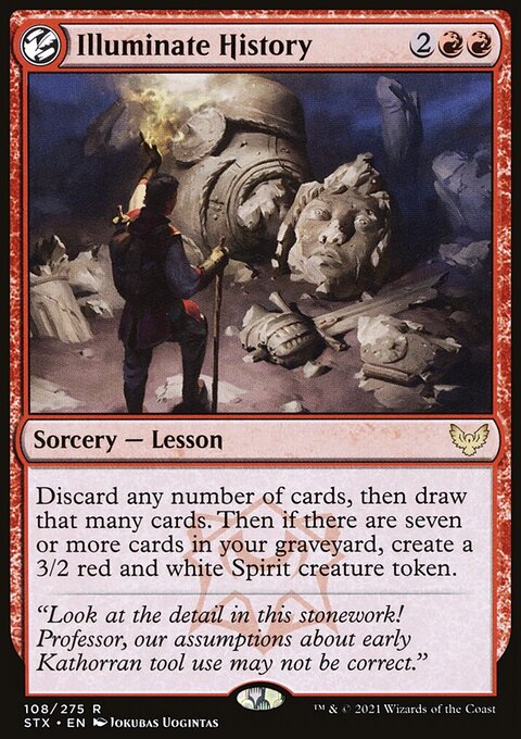 Illuminate History - Strixhaven: School of Mages #108 - Front