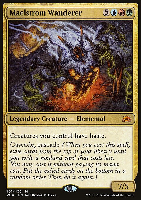 Maelstrom Wanderer - Planechase Anthology #101 - Front