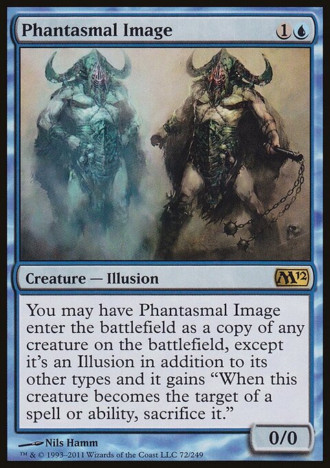 Phantasmal Image - Magic 2012 #72 - Front