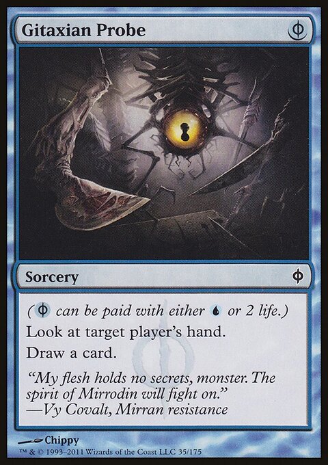 Gitaxian Probe - New Phyrexia #35 - Front