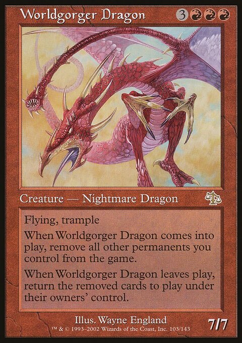 Worldgorger Dragon - Judgment #103 - Front