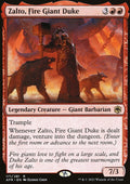 Zalto, Fire Giant Duke - Adventures in the Forgotten Realms #171 - Front
