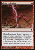 Chain Lightning - Premium Deck Series: Fire and Lightning #16 - Front