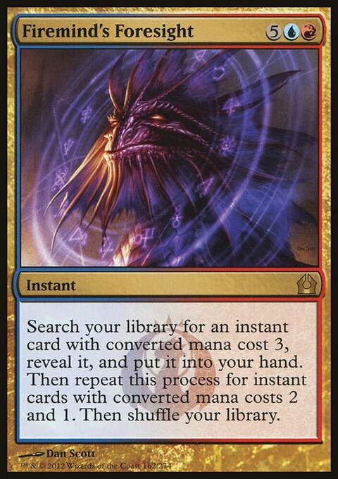 Firemind's Foresight - Return to Ravnica #162 - Front