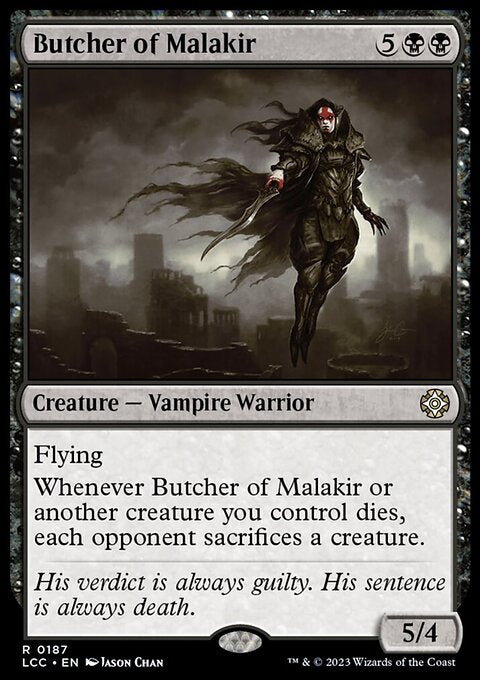 Butcher of Malakir - The Lost Caverns of Ixalan Commander #187 - Front