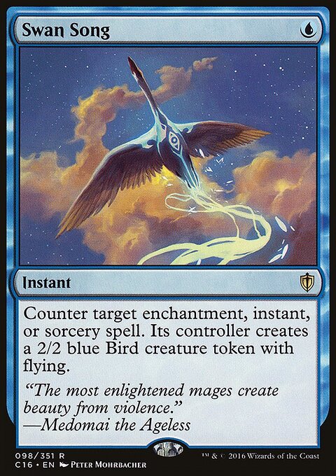 Swan Song - Commander 2016 #98 - Front