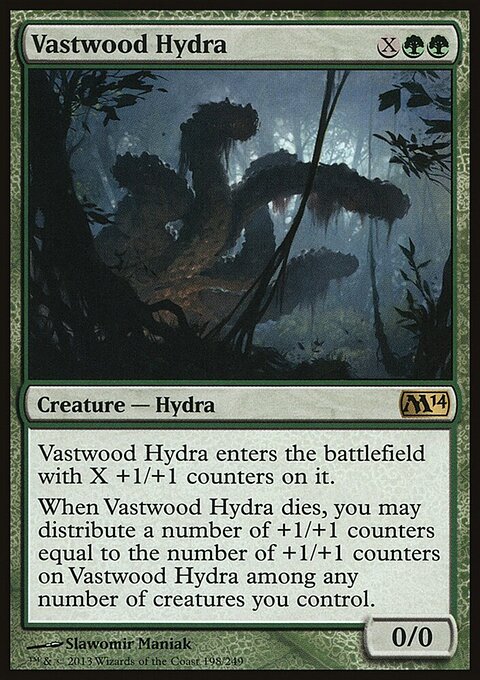 Vastwood Hydra - Magic 2014 #198 - Front