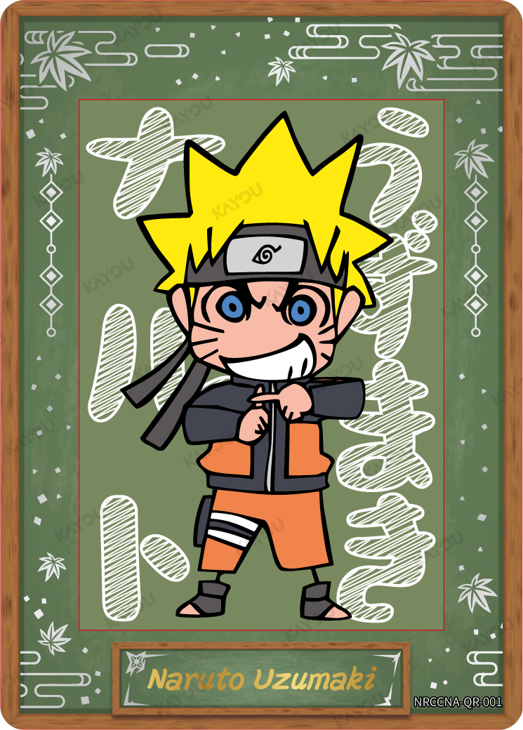 NRCCNA-QR-001L5 Naruto Kayou card