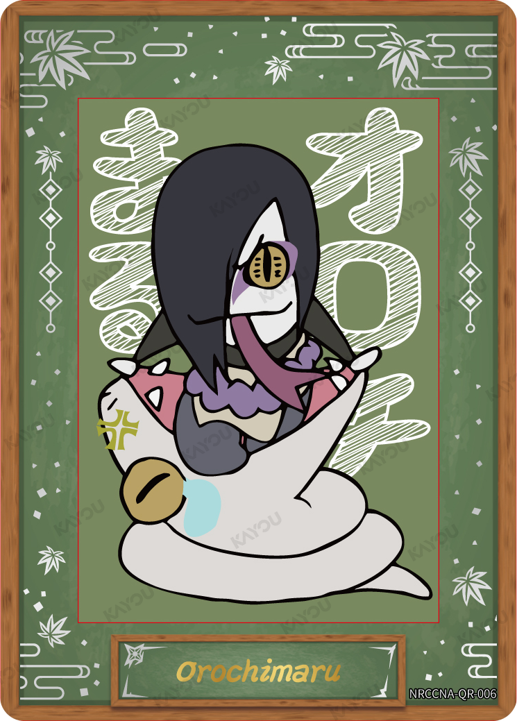 NRCCNA-QR-006L5 Naruto Kayou card