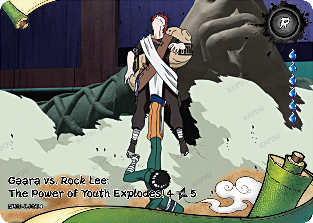 NREA01-R-008L1 Naruto Kayou card