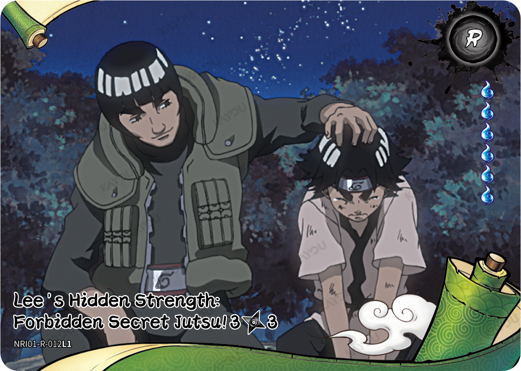 NREA01-R-012L1 Naruto Kayou card