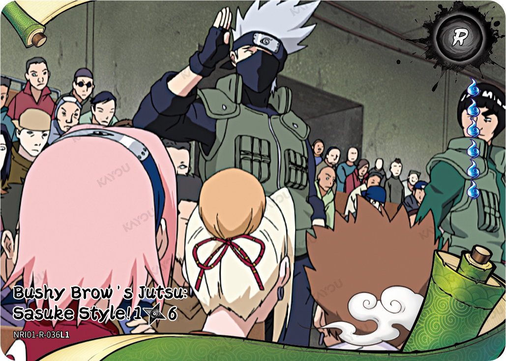 NREA01-R-036L1 Naruto Kayou card