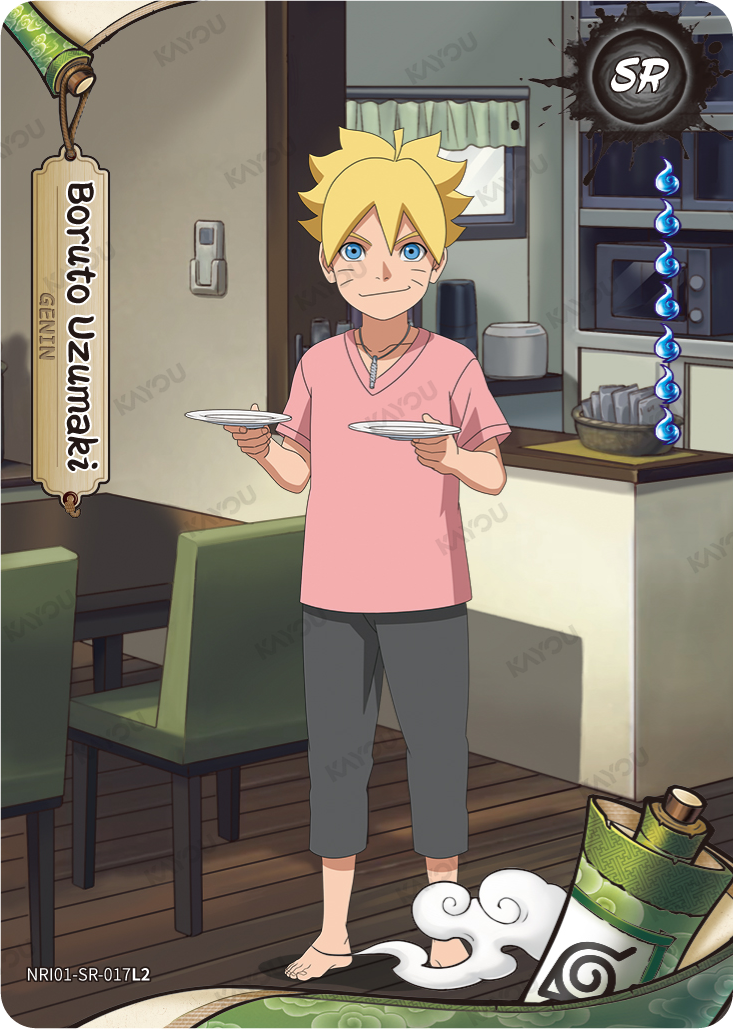NREA01-SR-017L2 Naruto Kayou card