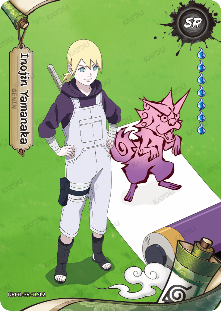 NREA01-SR-018L2 Naruto Kayou card