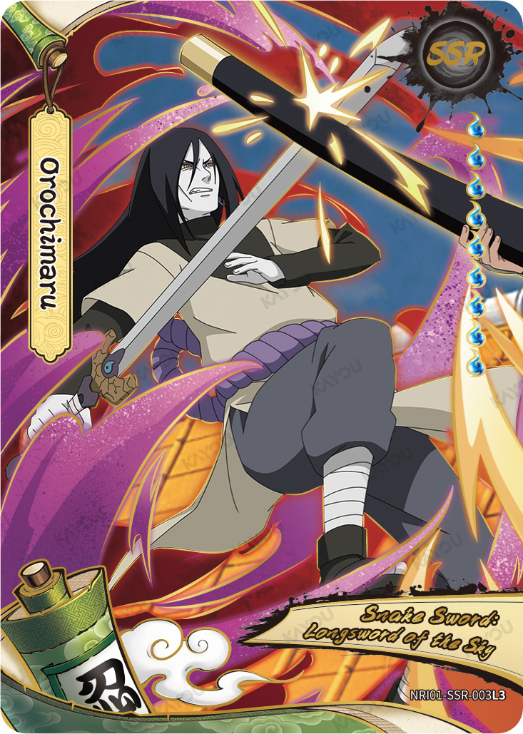 NREA01-SSR-003L3 Naruto Kayou card