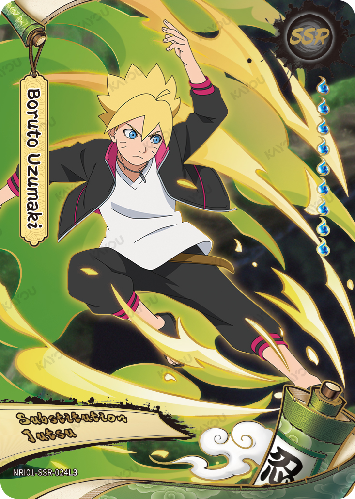 NREA01-SSR-024L3 Naruto Kayou card