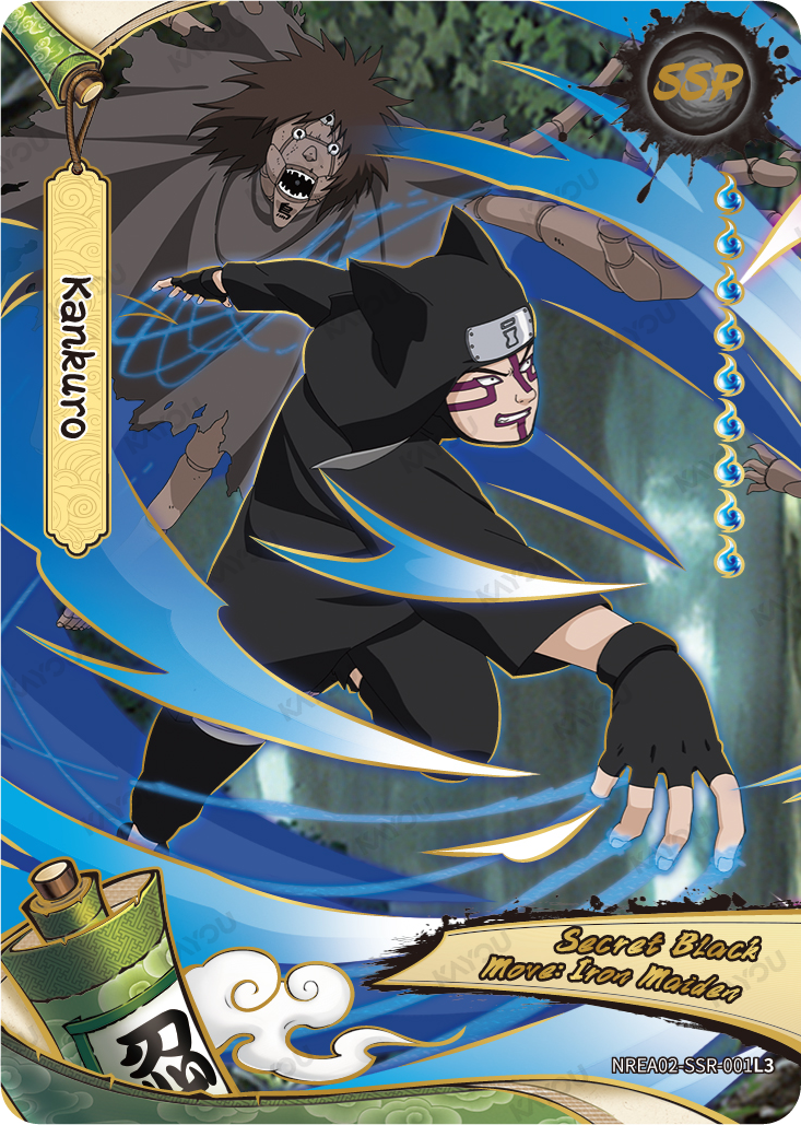 NREA02-SSR-001L3 Naruto Kayou card