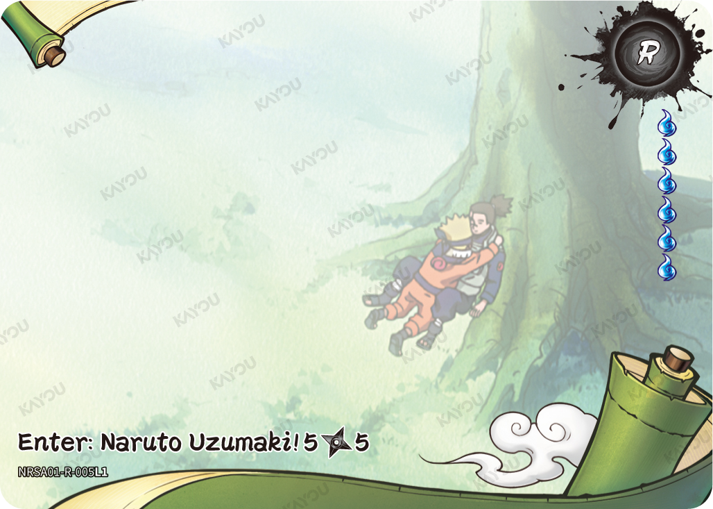 NRSA01-R-005L1 Naruto Kayou card