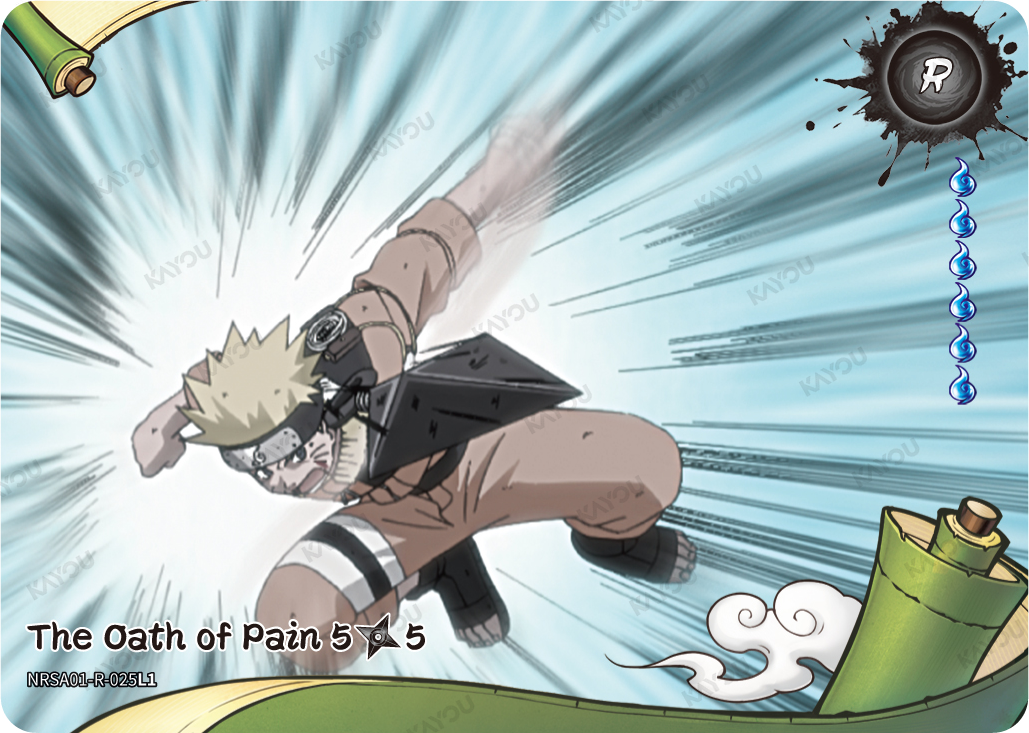 NRSA01-R-025L1 Naruto Kayou card