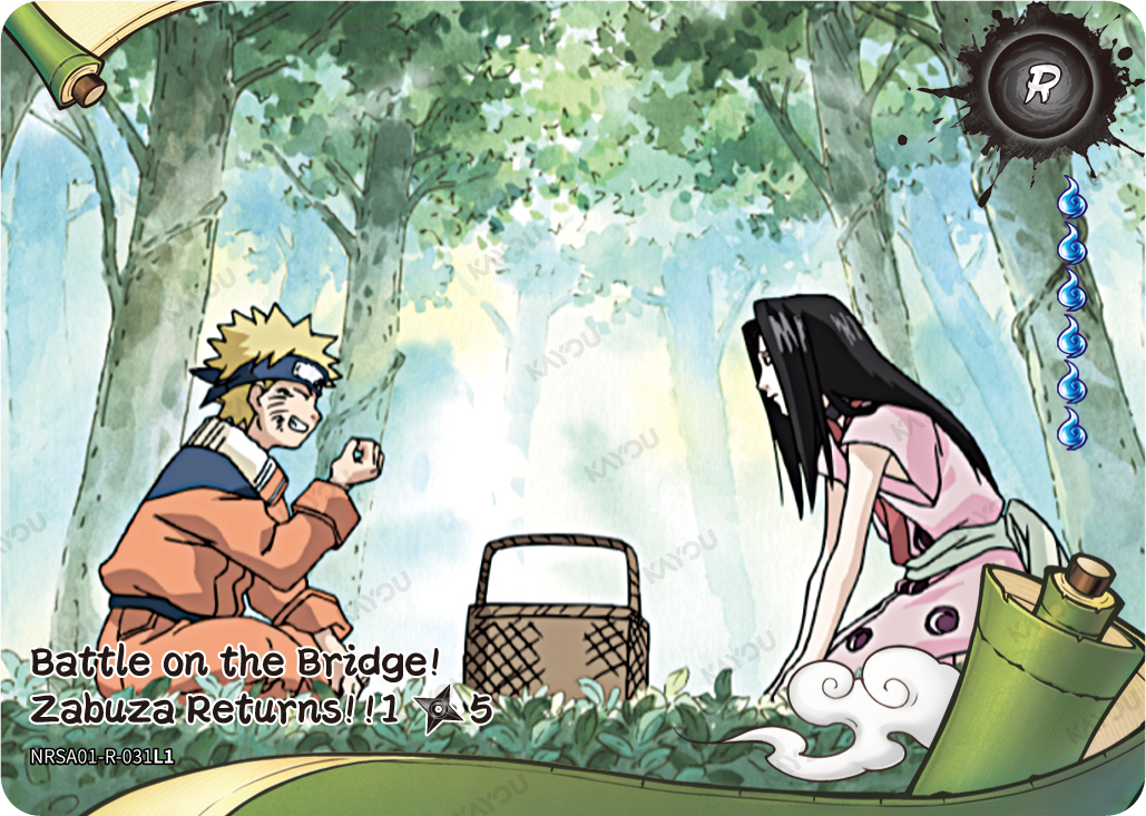 NRSA01-R-050L1 Naruto Kayou card