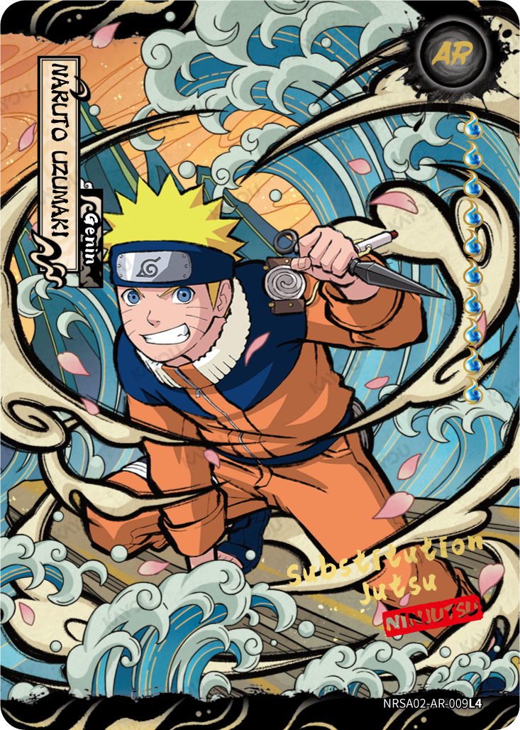 NRSA02-AR-009L4 Naruto Kayou card