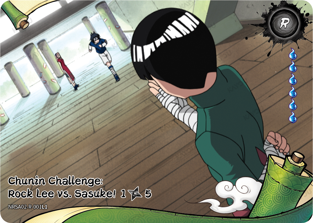 NRSA02-R-001L1 Naruto Kayou card