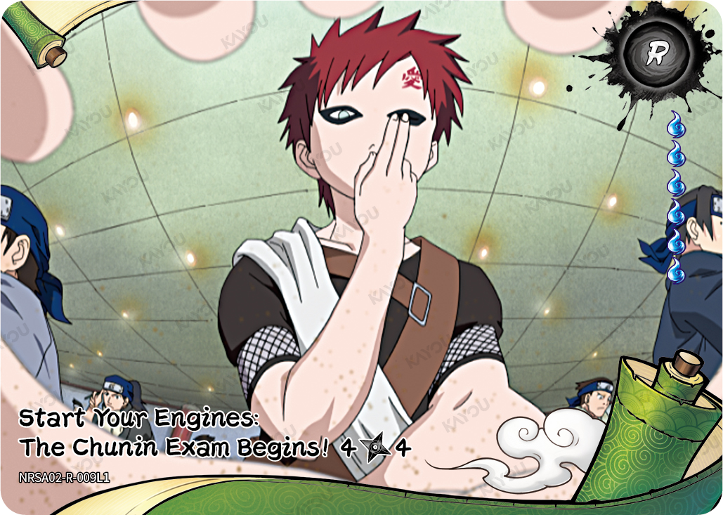 NRSA02-R-009L1 Naruto Kayou card