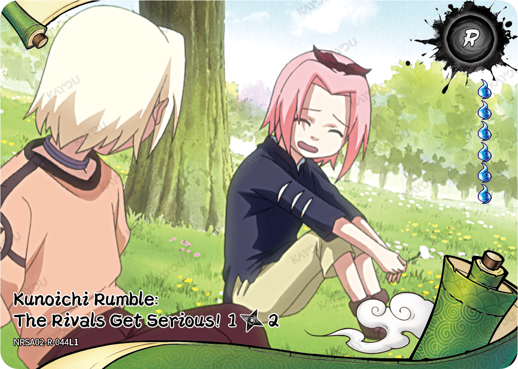 NRSA02-R-044L1 Naruto Kayou card
