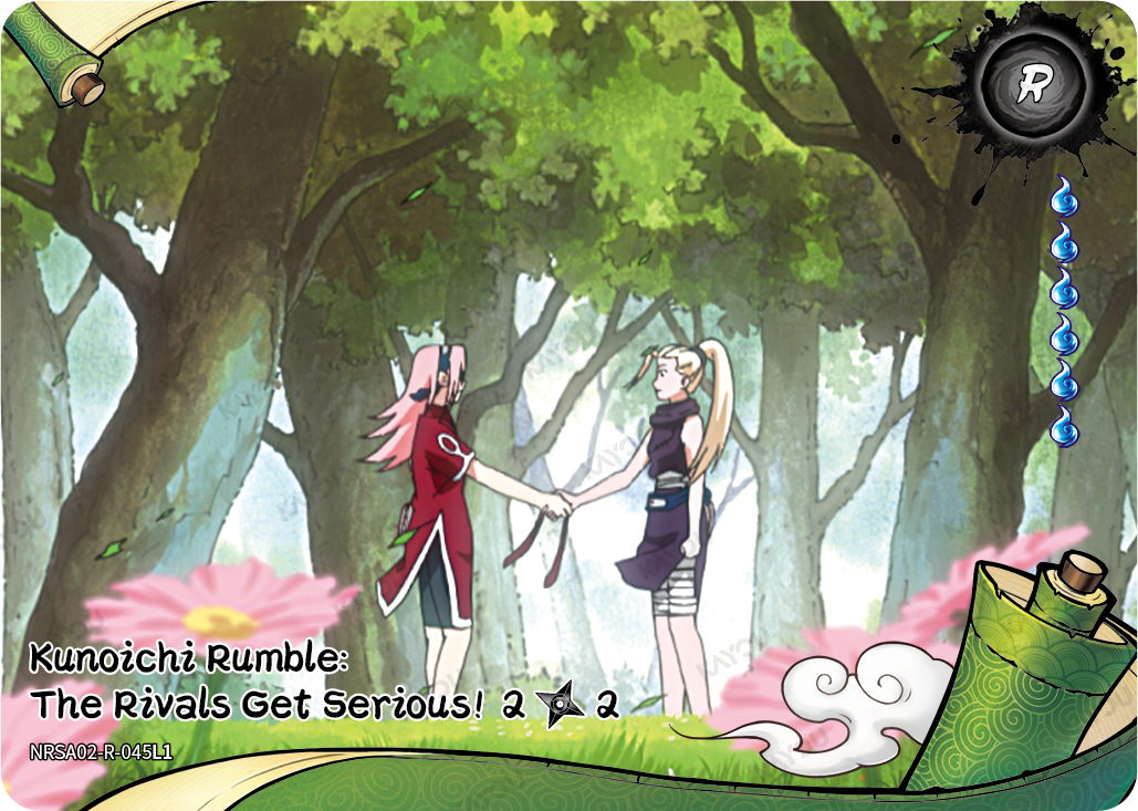 NRSA02-R-045L1 Naruto Kayou card