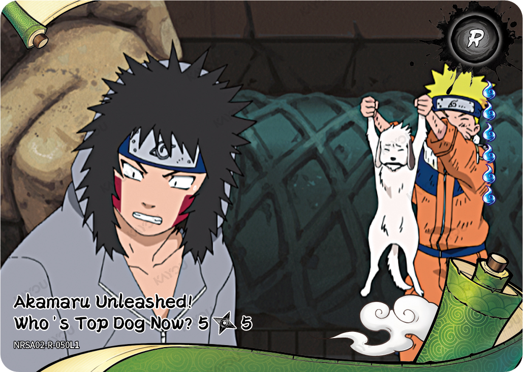 NRSA02-R-050L1 Naruto Kayou card