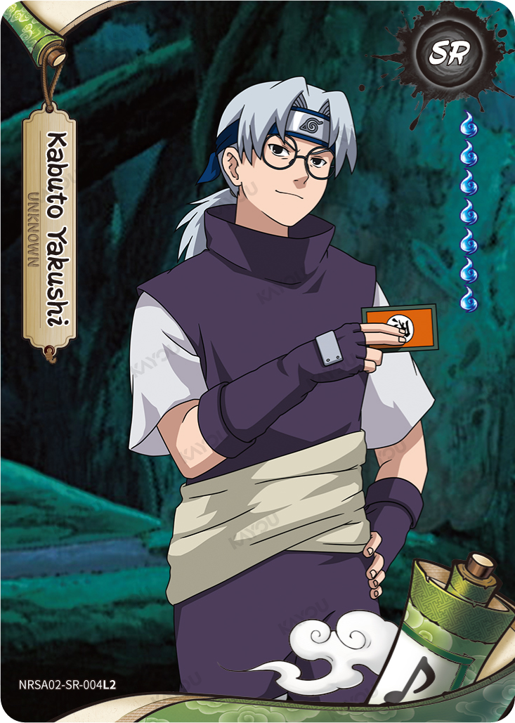 NRSA02-SR-004L2 Naruto Kayou card