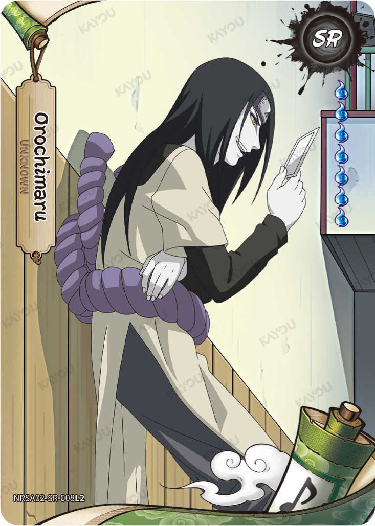 NRSA02-SR-008L2 Naruto Kayou card