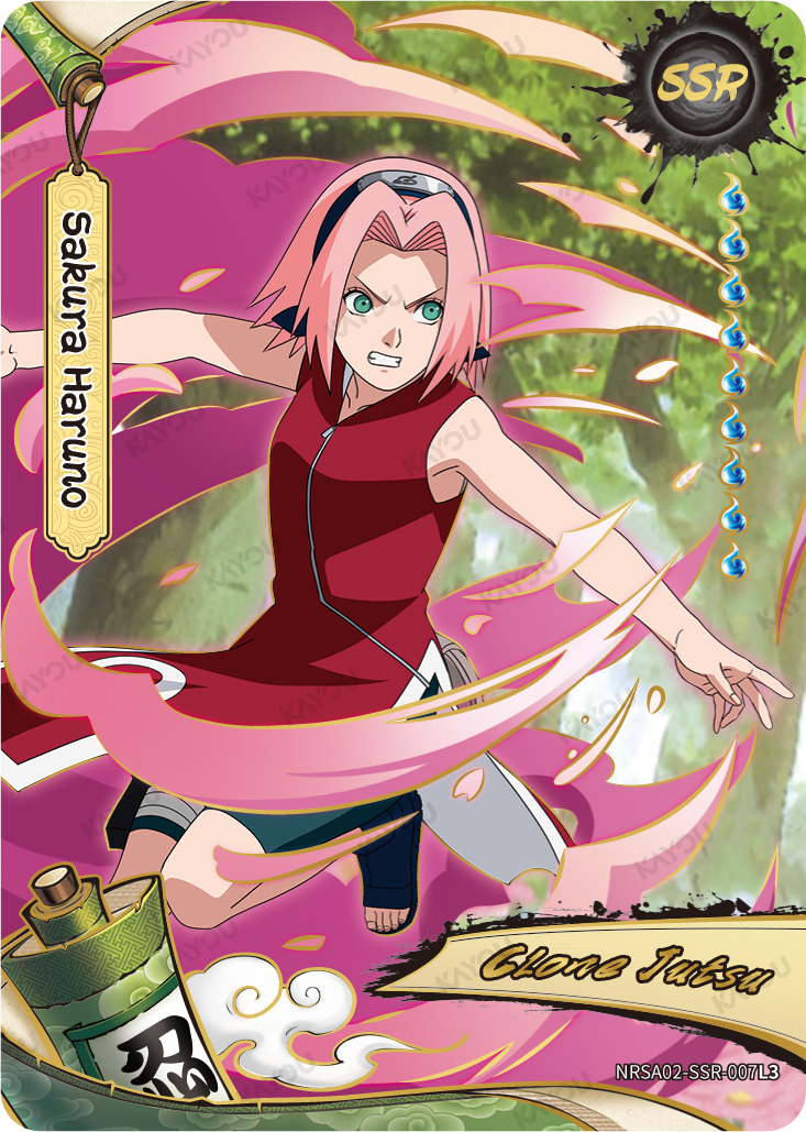NRSA02-SSR-007L3 Naruto Kayou card