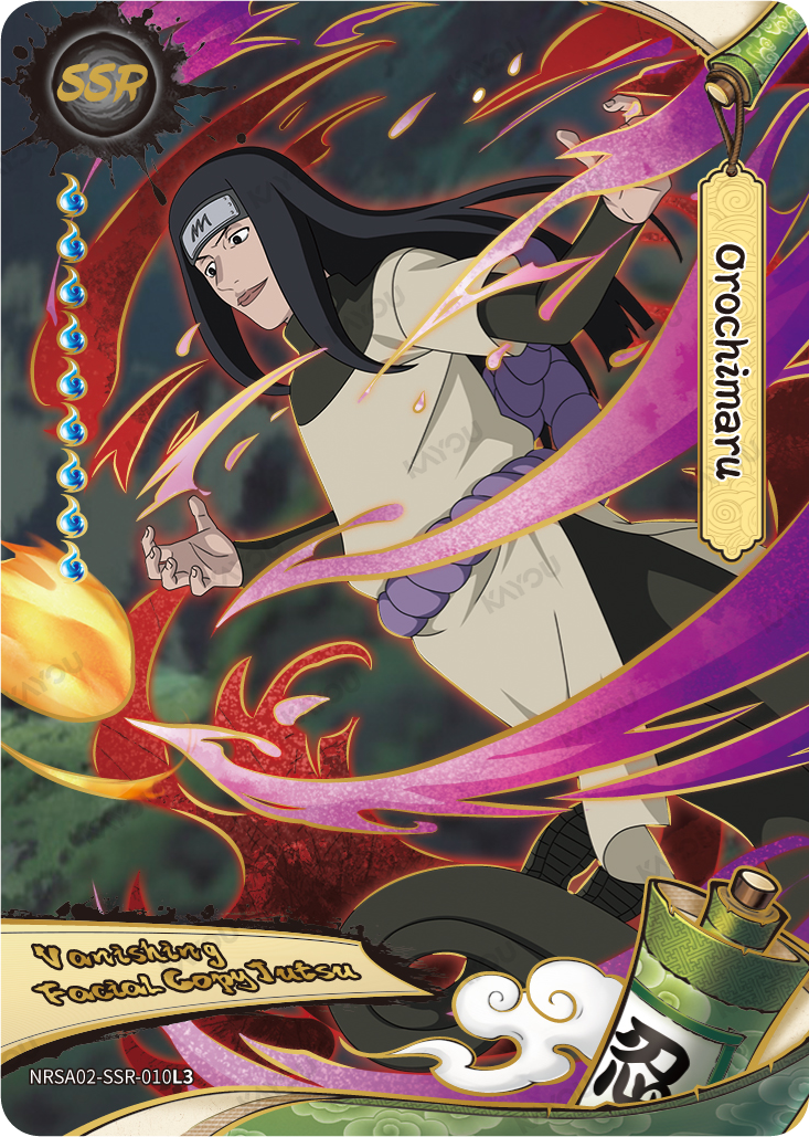 NRSA02-SSR-010L3 Naruto Kayou card
