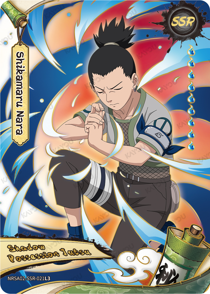 NRSA02-SSR-021L3 Naruto Kayou card