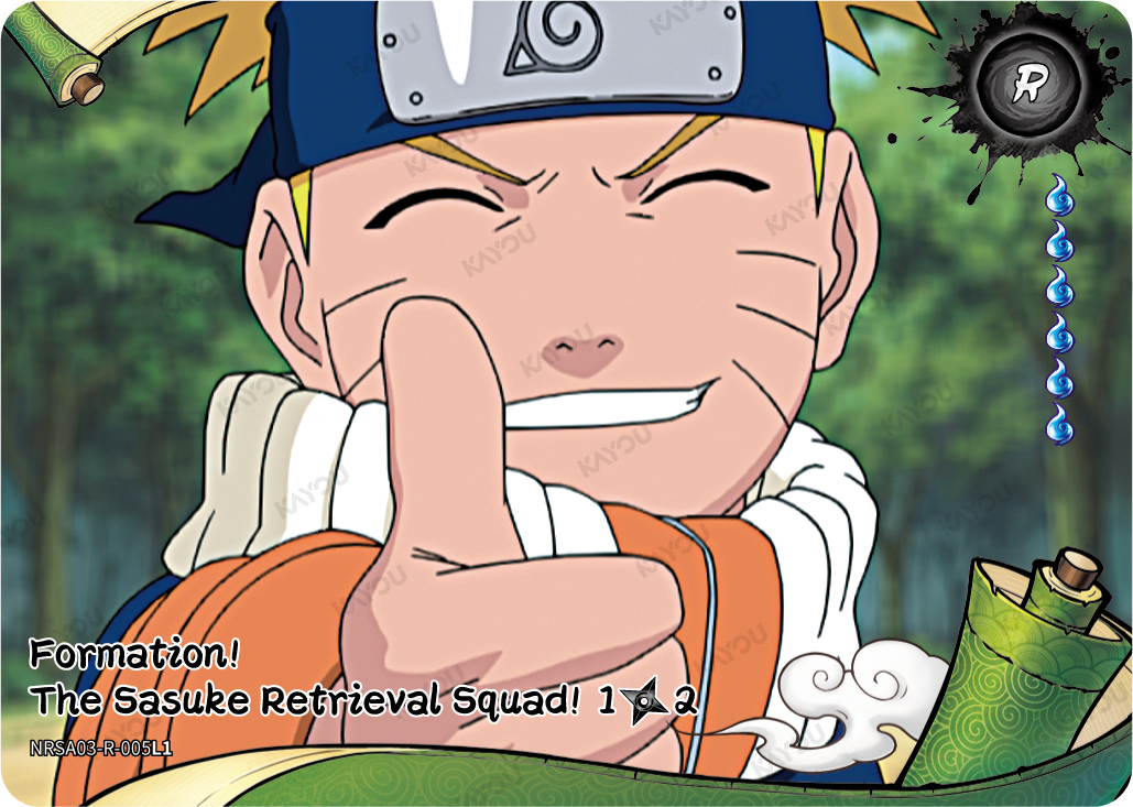 NRSA03-R-005L1 Naruto Kayou card